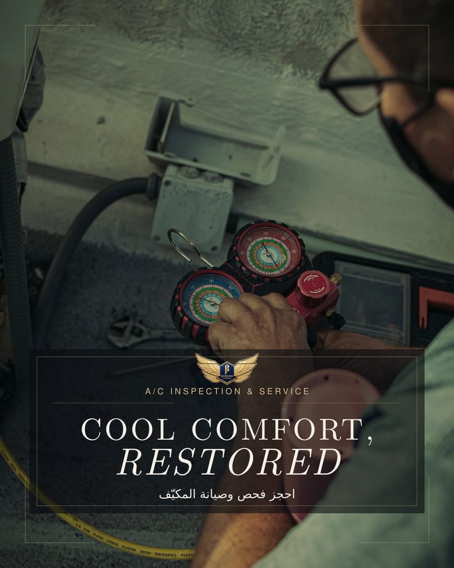 A/C inspection and service